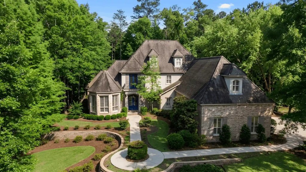 madisonville la luxury homes for sale aerial french provincial